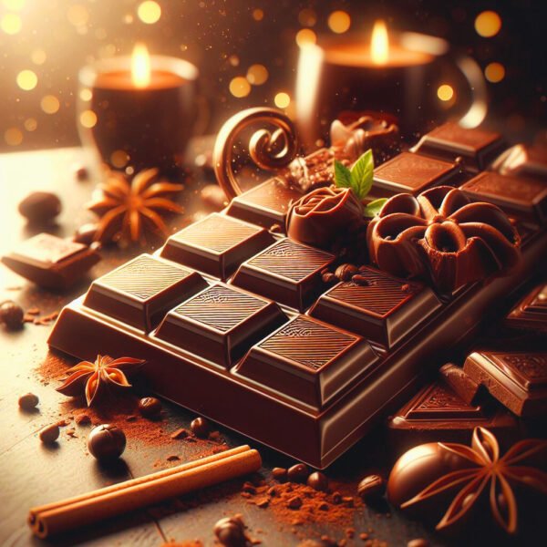 chocolate candle